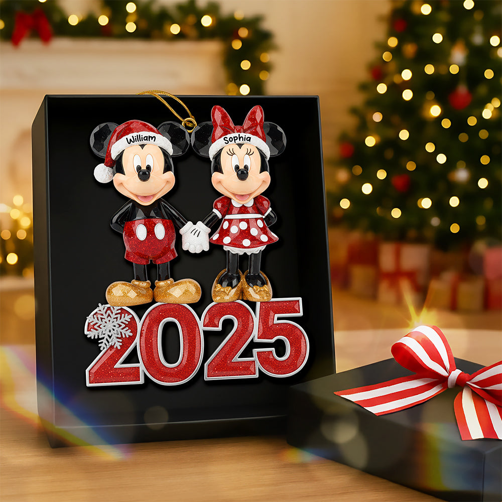 Funny Holiday Acrylic Ornament - Personalized Gifts For Couple 09hyqn201125-Homacus