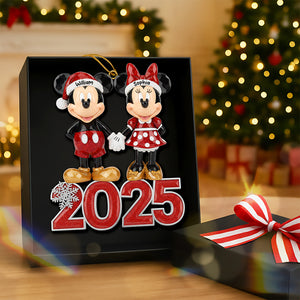 Funny Holiday Acrylic Ornament - Personalized Gifts For Couple 09hyqn201125-Homacus