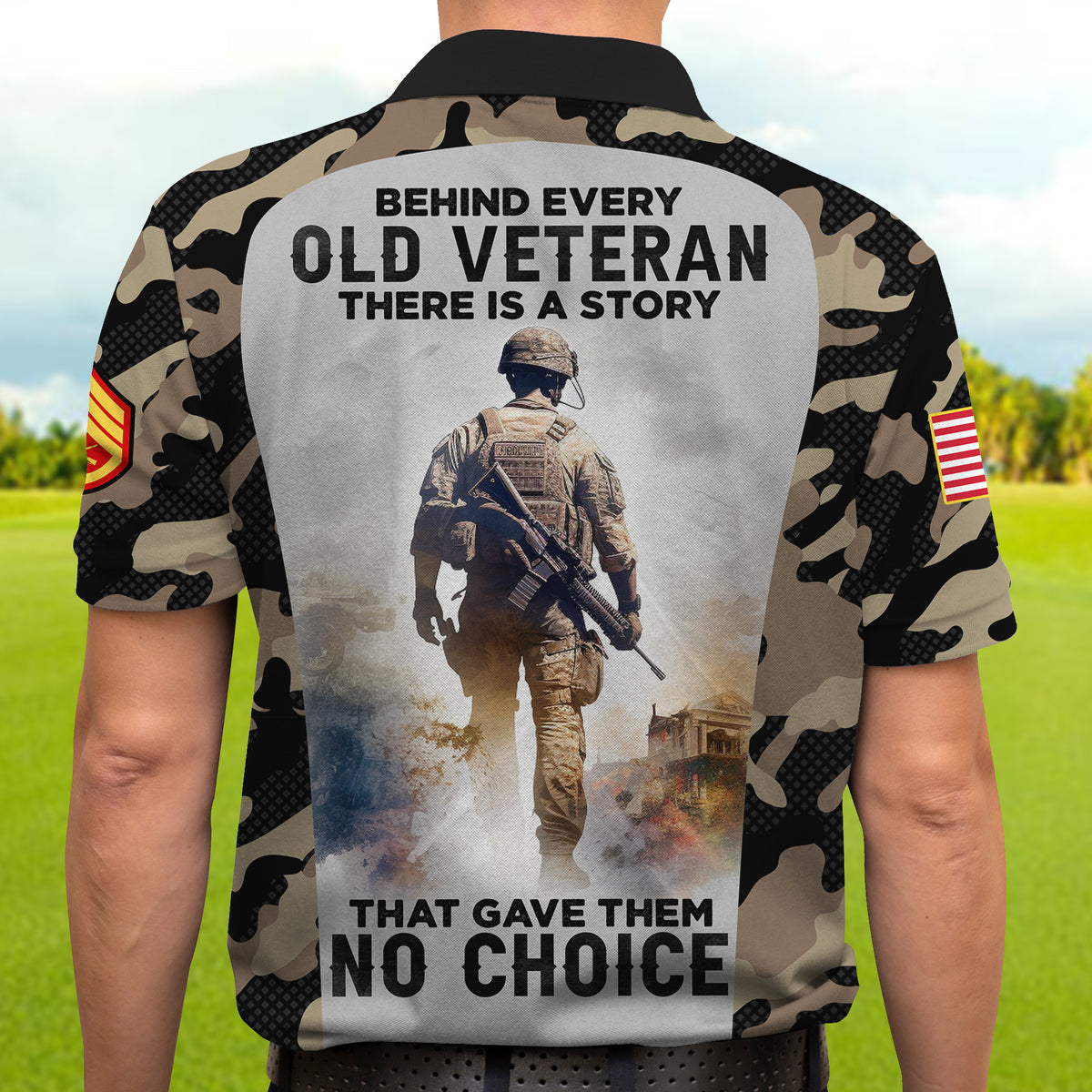 Personalized Gifts For Veteran 3D Polo Shirt 05acqn030724-Homacus