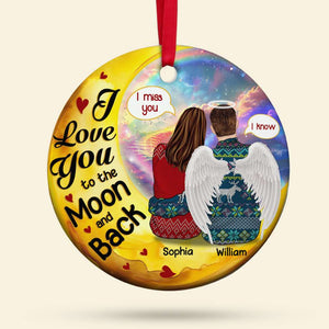 Personalized Gifts For Couple Christmas Ornament 01ACDT121024TM-Homacus