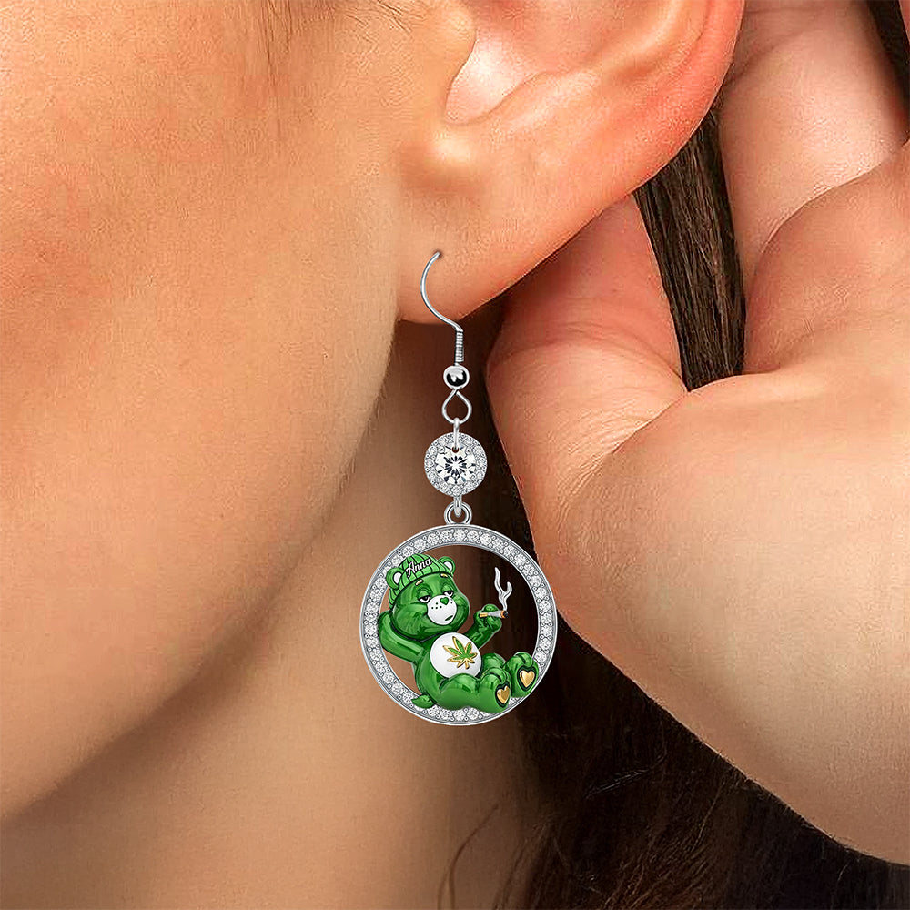 Cute Weed Earrings - Personalized Gifts For Weed Lovers 01toqn040725-Homacus