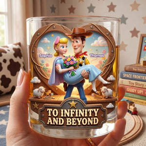 Eternal Affection Drinking Glass - Personalized Gifts For Couples 02tylu240626