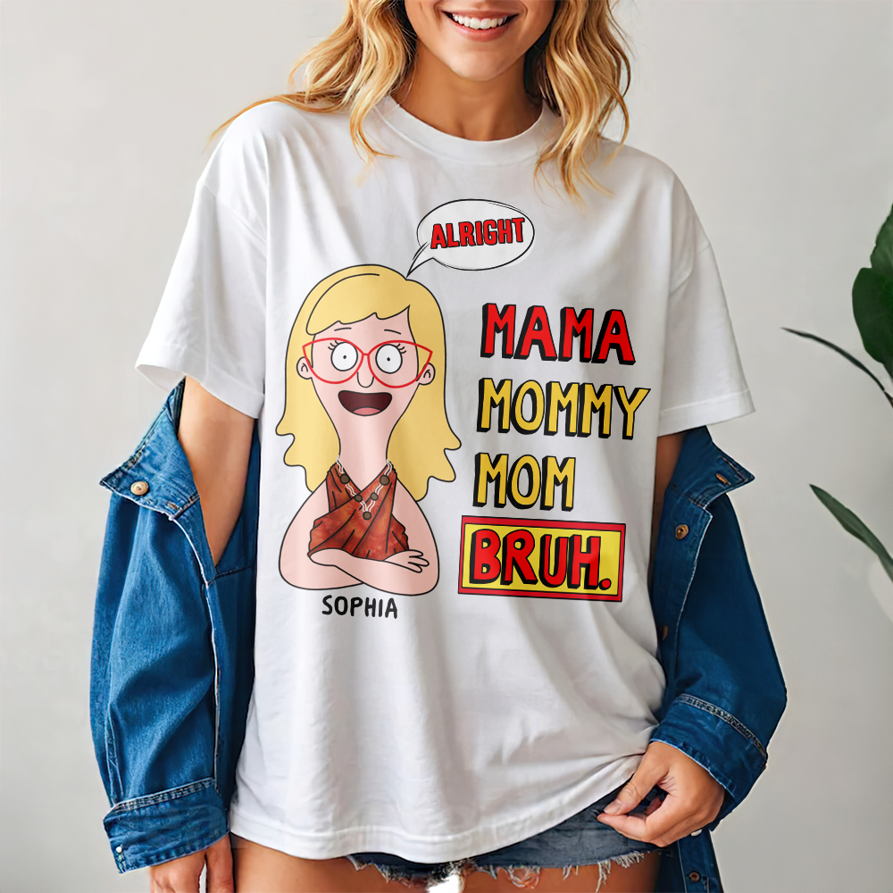 Personalized Gifts For Mom Shirt Mama Mommy Mom 05ohpu060325hg-Homacus