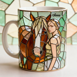 Custom Photo Gifts For Horse Lovers Coffee Mug 01hytn260126-Homacus