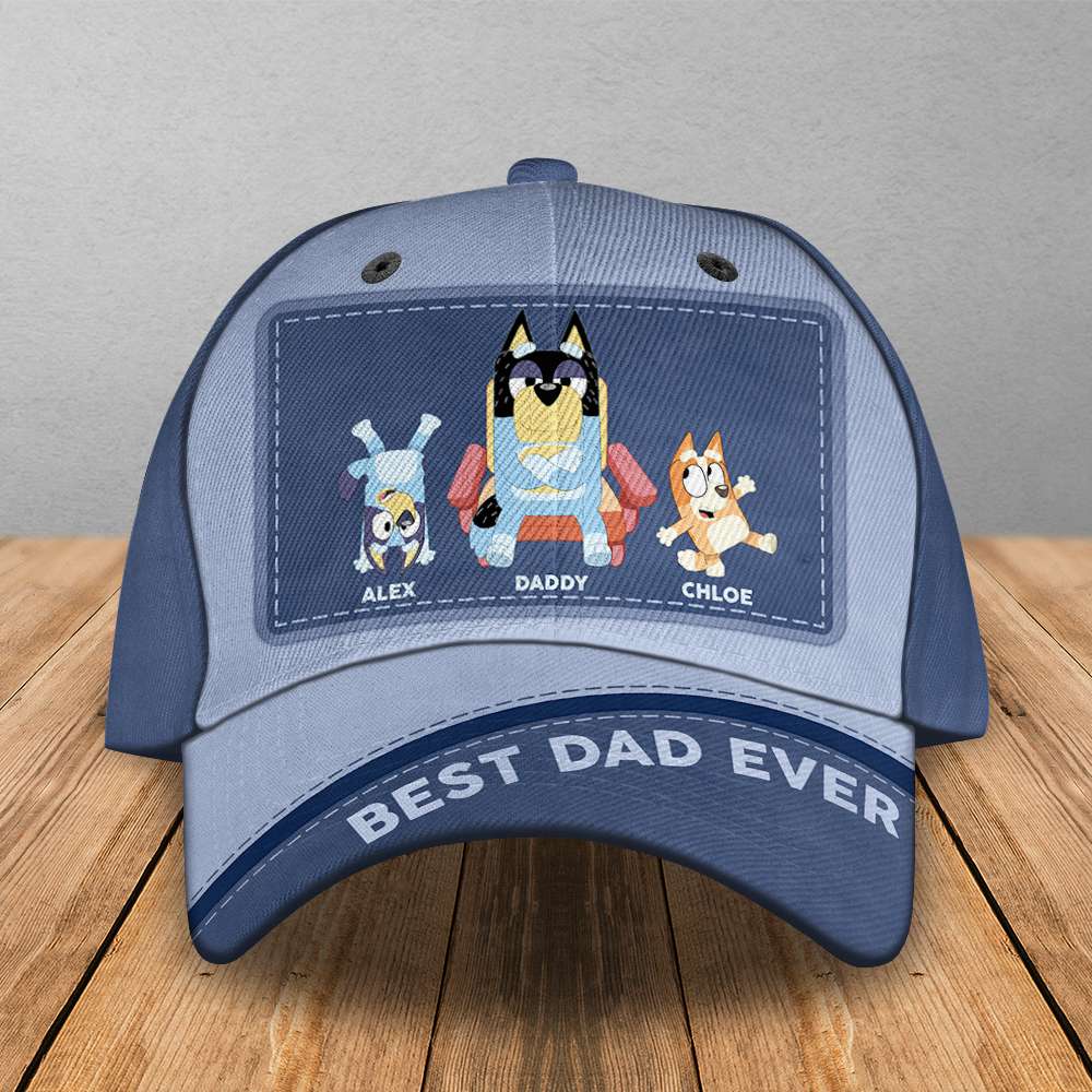 Dog Dad Classic Cap - Personalized Gifts For Father 144nadt0306-Homacus