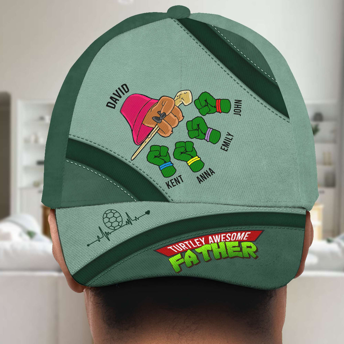 Turtle Dad Classic Cap - Personalized Gifts For Father 03naqn310524-Homacus