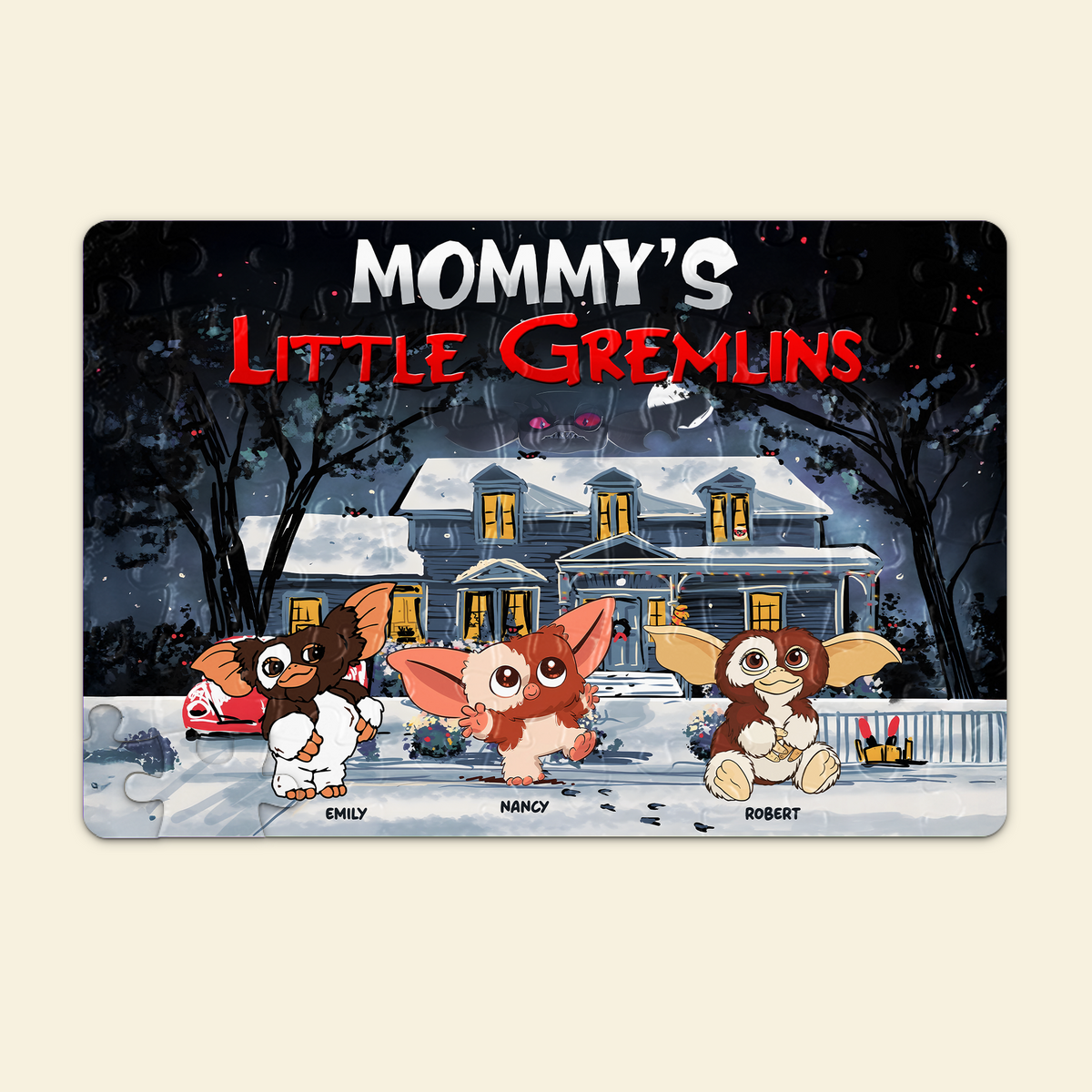 Personalized Gifts For Mom Jigsaw Puzzle 03qhpu190325 Cute Mischievous Kid-Homacus