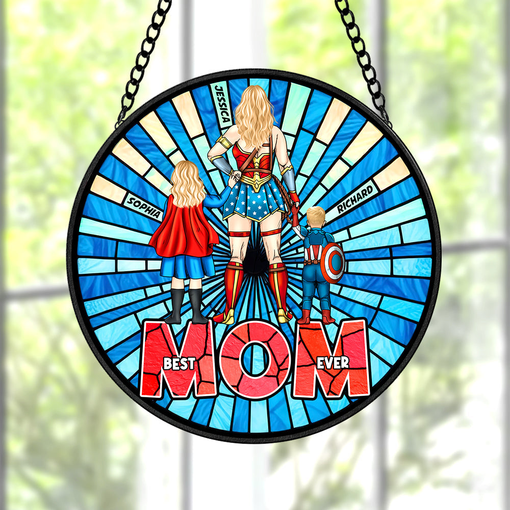 Personalized Gifts For Mom Stained Glass Sunburst 04qhqn120225pa-Homacus
