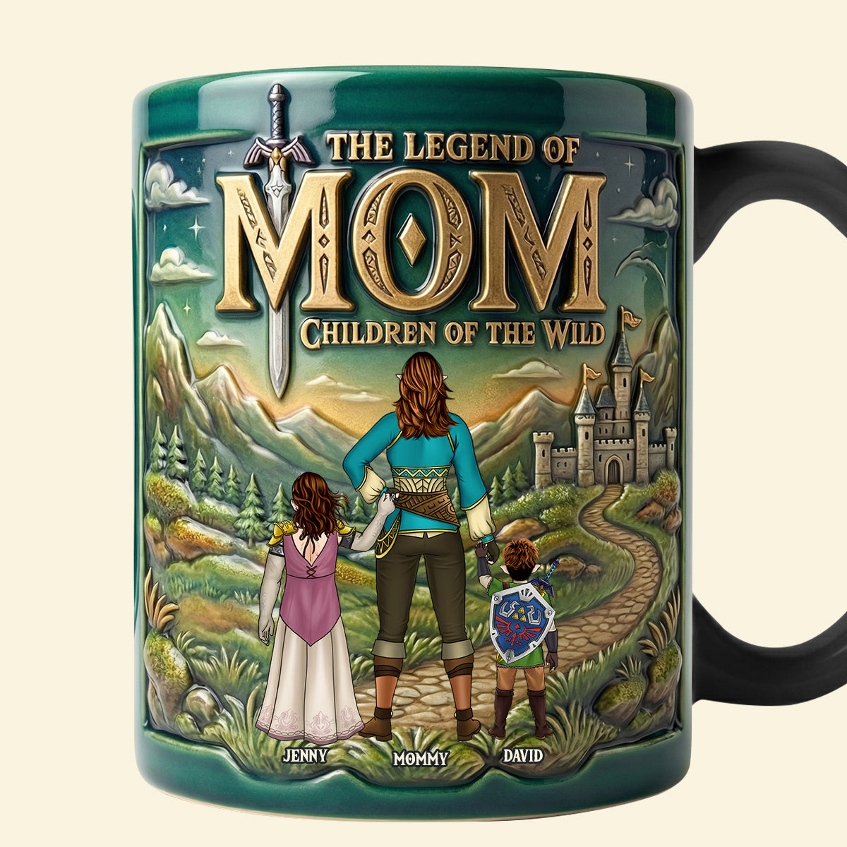 Epic Mom & Her Little Legends Magic Coffee Mug - Personalized Gifts For Moms 02NATN080426HG-Homacus