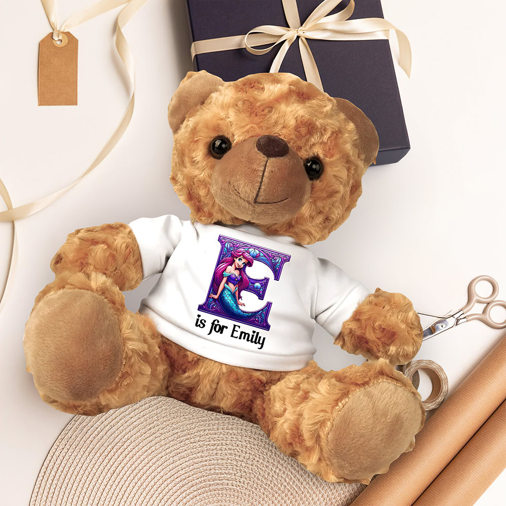 Personalized Gifts For Kids Bear With Shirt Princess Lovers 04xqqn140225-Homacus