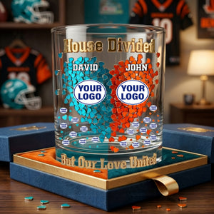 Love United Drinking Glass - Personalized Gifts For Couples 05ohlu170626-Homacus