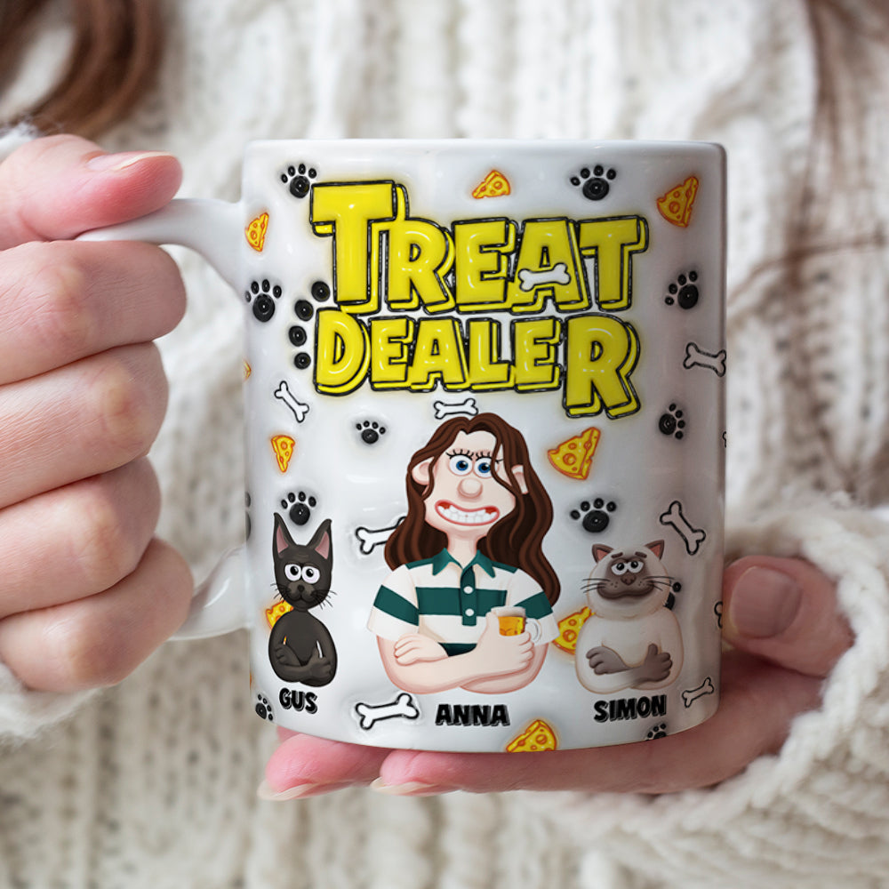 Personalized Gifts For Mom Coffee Mug Treat Dealer 01XQLU040325PA-Homacus