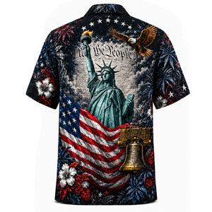 USA 250 Years of Freedom Hawaiian Shirt - Personalized Gifts 04totn100626-Homacus