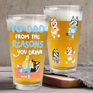 Personalized Gifts For Dad Beer Glass 03qhqn080524-Homacus