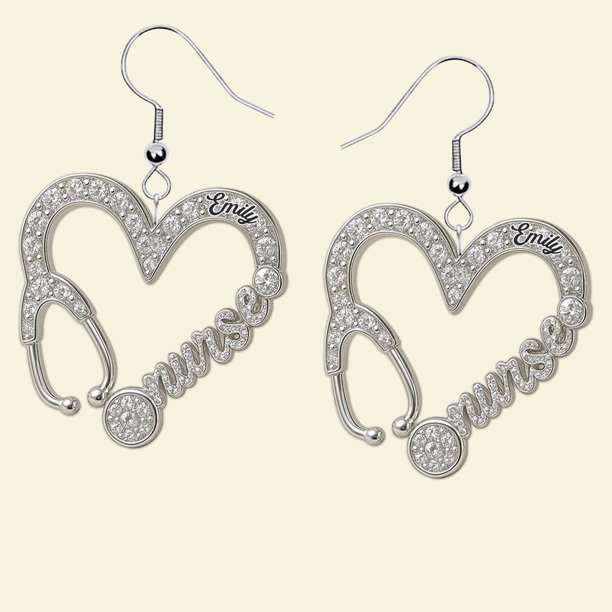 Nurse Acrylic Earrings - Personalized Gift For Nurse 01TOPU110725-Homacus