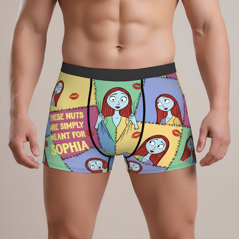 Gothic Men's Boxers Personalized Gifts For Husband 04TGDT151225-Homacus