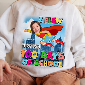 Custom Photo Gifts For Kids Shirt 04topu110125 100 Days Of School-Homacus