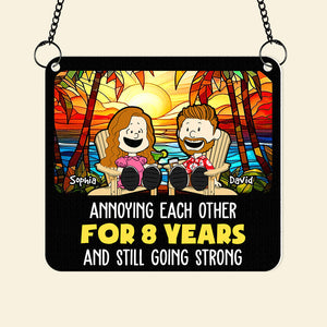 Personalized Gifts For Couple Lover Suncatcher Beach Summer 01XQDT110125PA-Homacus