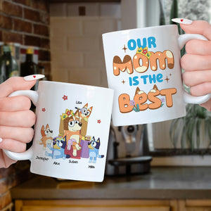 Personalized Gifts For Mom Coffee Mug Our Mom Is The Best 03NAHN210224-Homacus