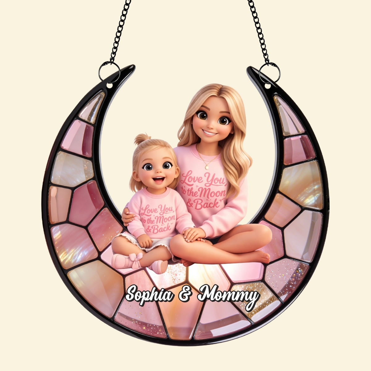 The Most Amazing Mom In The World Suncatcher - Custom Photo Gifts For Mothers 01pgtn280326