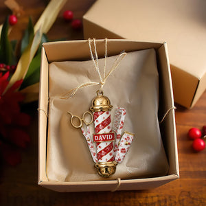 Barber's Essentials Ornament - Personalized Gifts For Barber 01PGLU111025-Homacus