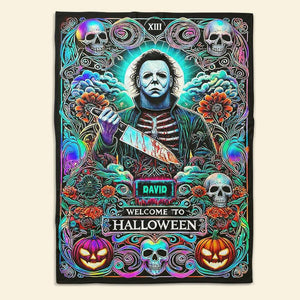 Halloween Villain Blanket Personalized Gifts For Fans 03HUTN070825-Homacus
