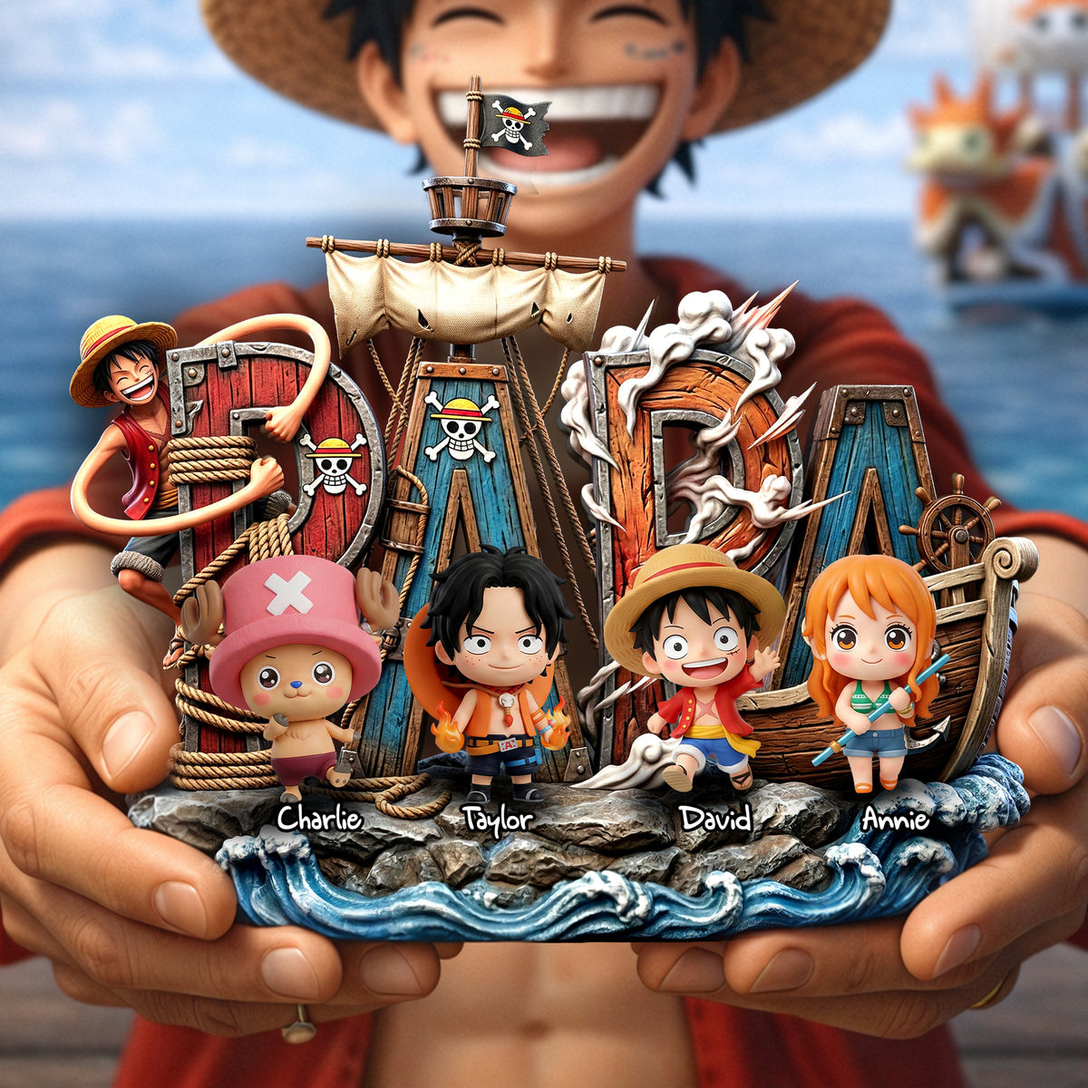 Adventure Crew Dad Acrylic Plaque - Personalized Gifts For Dad 01PALU030326-Homacus