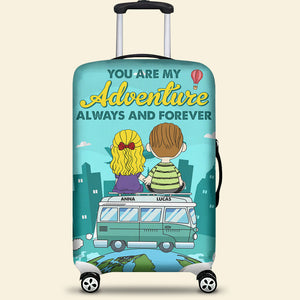 Personalized Gifts For Traveling Couple Luggage Cover 04xqtn191224hg-Homacus