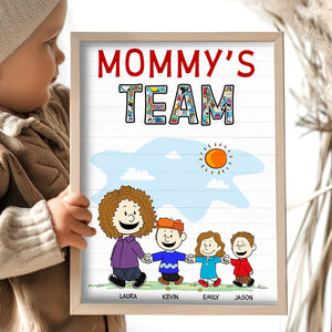 Personalized Gifts For Mom Canvas Print 05qhqn090424da-Homacus