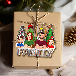 Personalized Gifts For Baseball Family Acrylic Ornament 06xqqn311024hg-Homacus