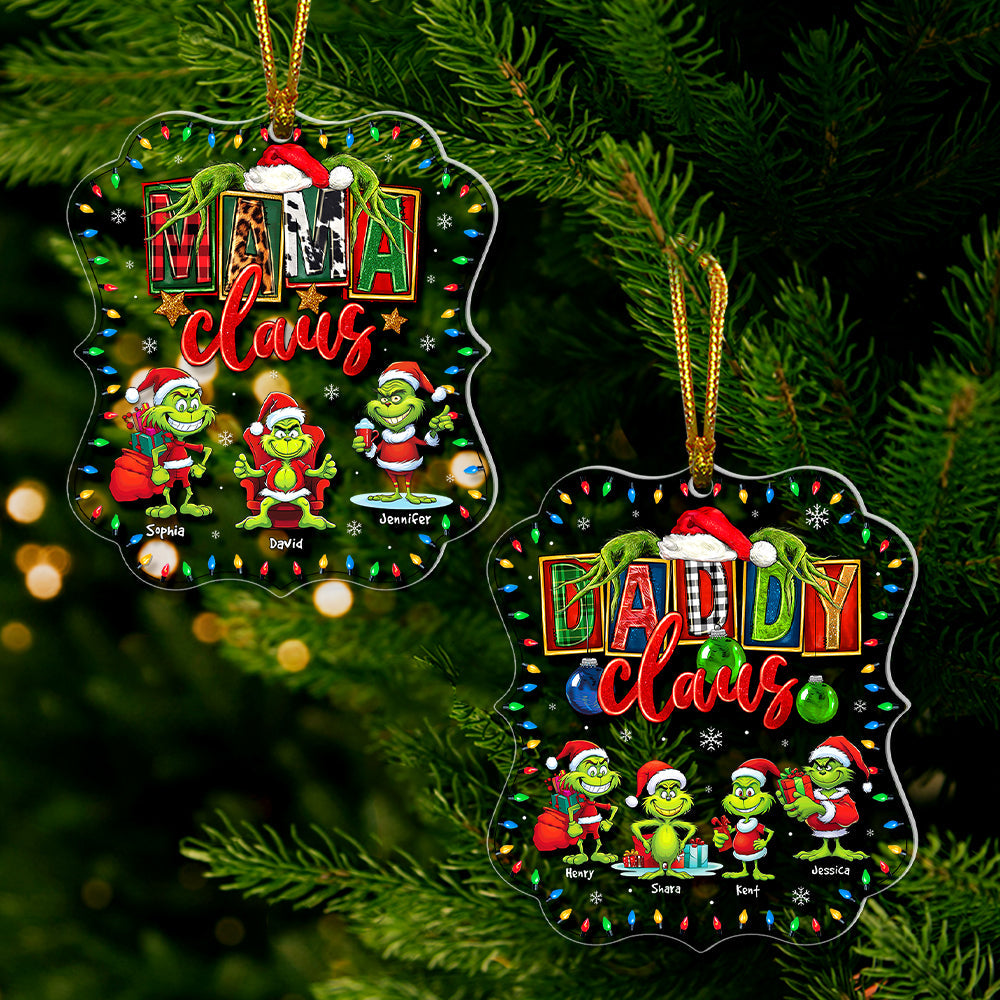 Personalized Gifts For Family, Cartoon Characters Christmas Ornament 062QNQN141024-Homacus