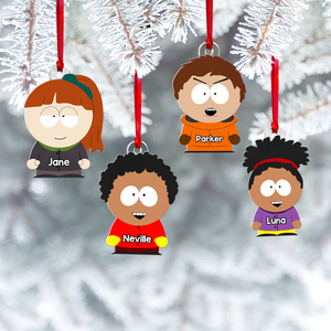 Personalized Gift For Kid Ornament, Cute Mischievous Kids 02qhhu221124hg-Homacus