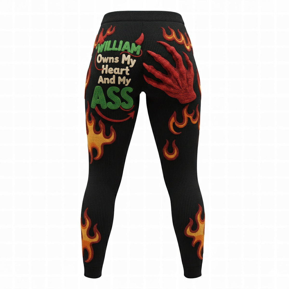 Naughty Couple Leggings - Personalized Gifts For Her 03naqn041225-Homacus
