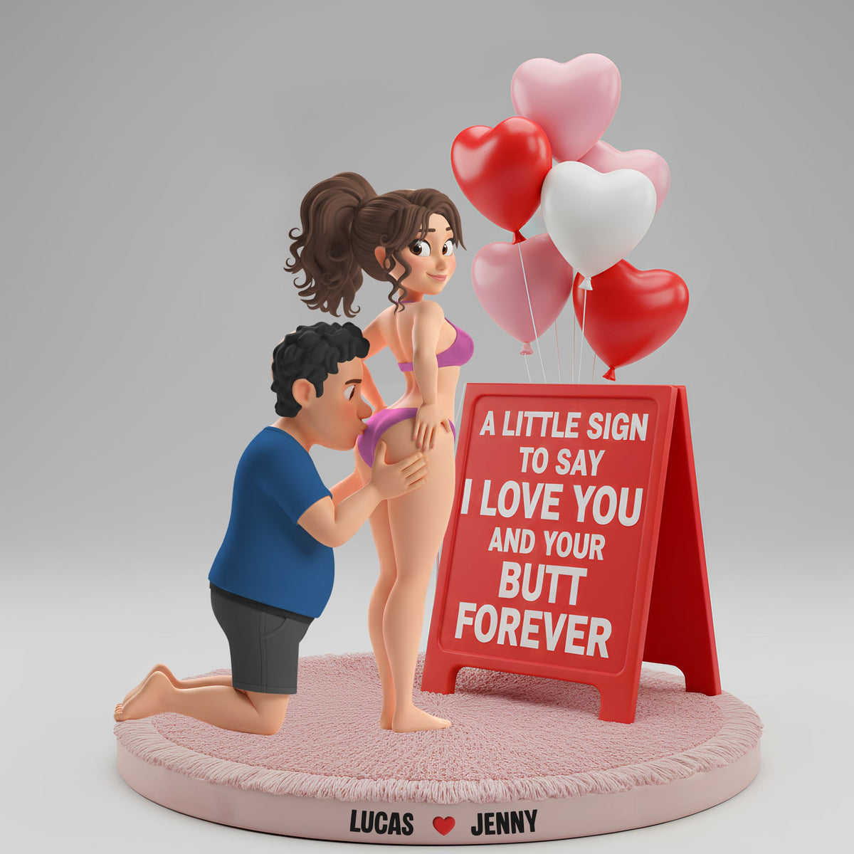 Personalized Funny Gifts For Couple Acrylic Plaque 02natn231225-Homacus