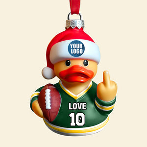 Gifts For Football Lovers Duck Christmas Ornament 02HUDT291124-Homacus