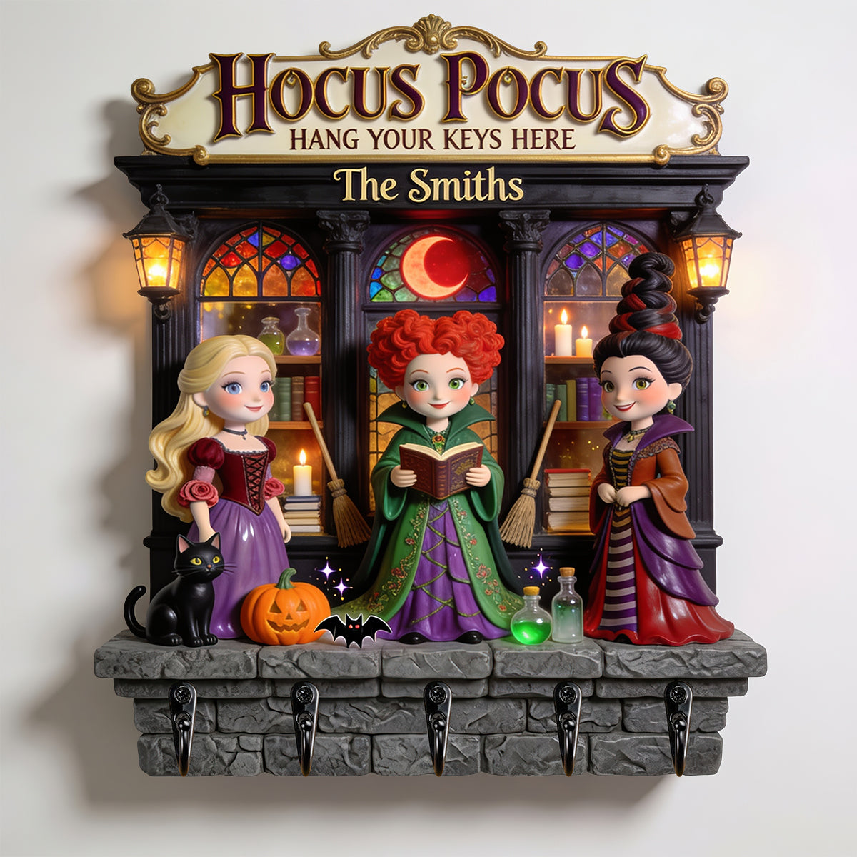 Magical Acrylic Key Hanger - Personalized Gifts For Family 05PGDT200726-Homacus
