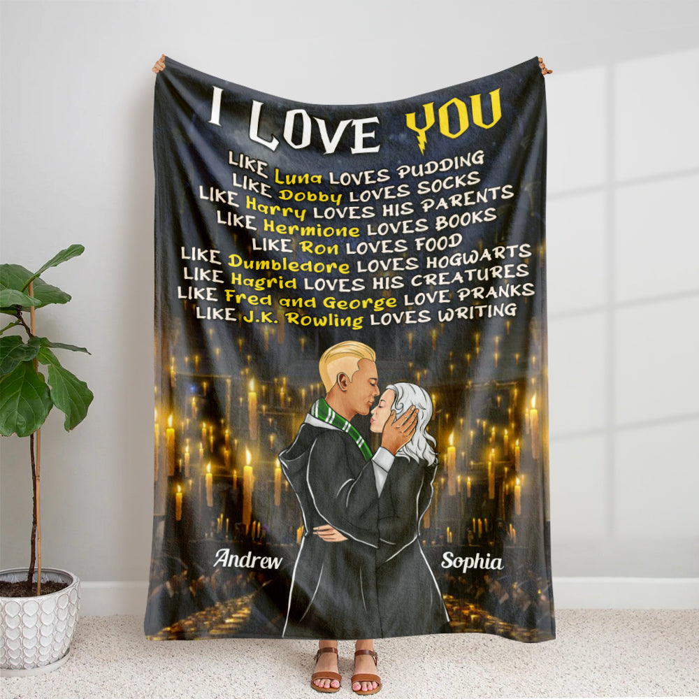 Personalized Gifts For Couple Blanket 03hudt101122tm-Homacus