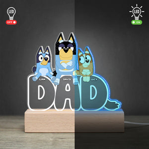 Personalized Gifts For Dad LED Light 01OHPU100524-Homacus