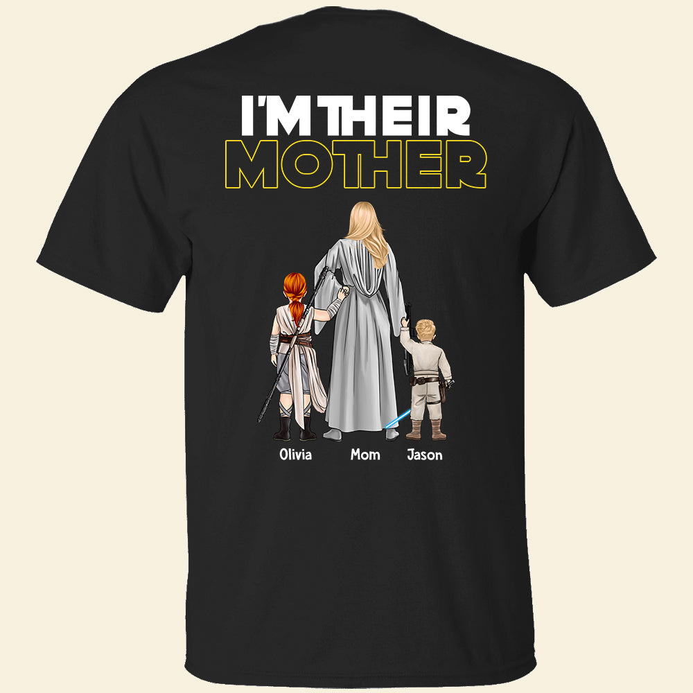 Personalized Gifts For Mom Shirt I'm Their Mother 01QHDT250324HHHG-Homacus