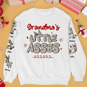 Funny Donkey Grandma Shirt - Personalized Gift For Grandma 05QHHN250923-Homacus