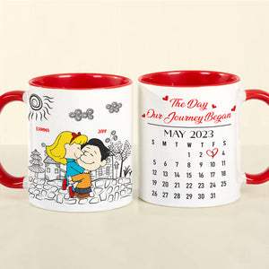 Personalized Gifts For Cartoon Lover Accent Mug Couple Journey 05XQMH111224HHHG-Homacus