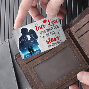 Personalized Gifts For Couple Aluminum Wallet Card 03xqqn020125-Homacus