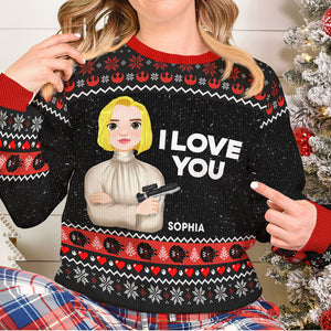 Personalized Gift For Couple Christmas Ugly Sweater 02toqn181024hg-Homacus