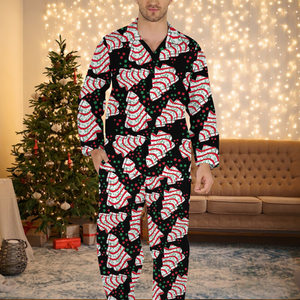 Gifts For Christmas Button Up Pajama Set 203acxx260824-Homacus