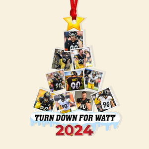 Custom Photo Gifts For American Football Fans, Ornament 05DGPU120824 ct141124-Homacus