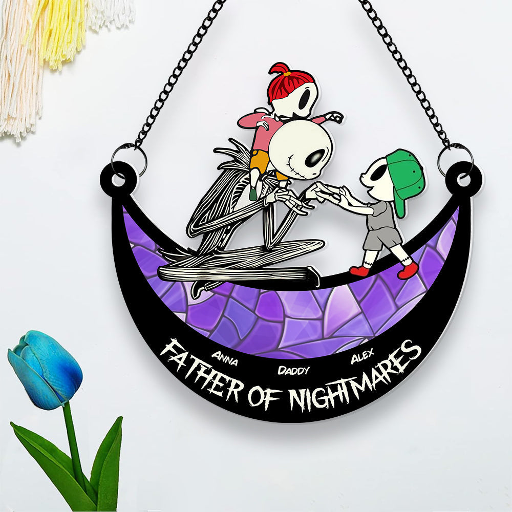 Personalized Gifts For Dad Suncatcher Ornament 04QHDT250424 Father's Day-Homacus