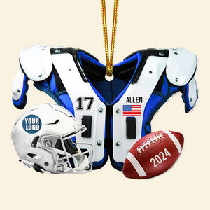 Personalized Gifts For Football Lover Christmas Ornament 02HUDT261024-Homacus