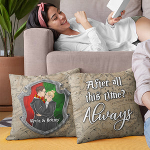 Personalized Gifts For Couple Pillow 02HUDT181122TM-Homacus