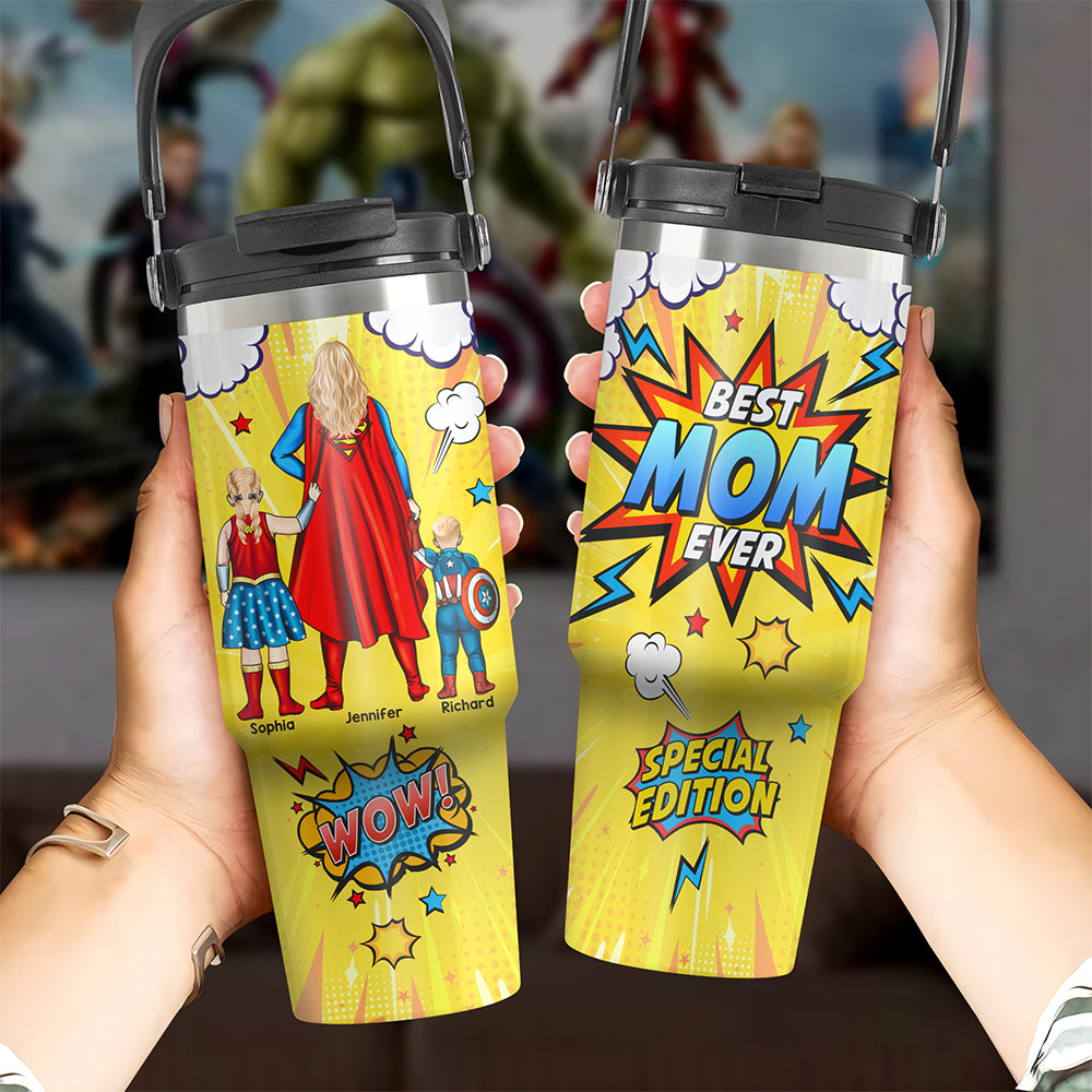 Personalized Gifts For Mom Tumbler Cup Mother's Day Best Mom Ever Special Edition Tumbler 03ACQN310325PA-Homacus
