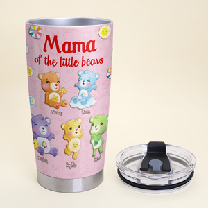 Personalized Christmas Gifts For Mom Tumbler, Mama of the Little Bears 05kapu071024-Homacus